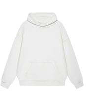 Don’t Talk To Me Oversized Hoodie – White | ZCLOTHING